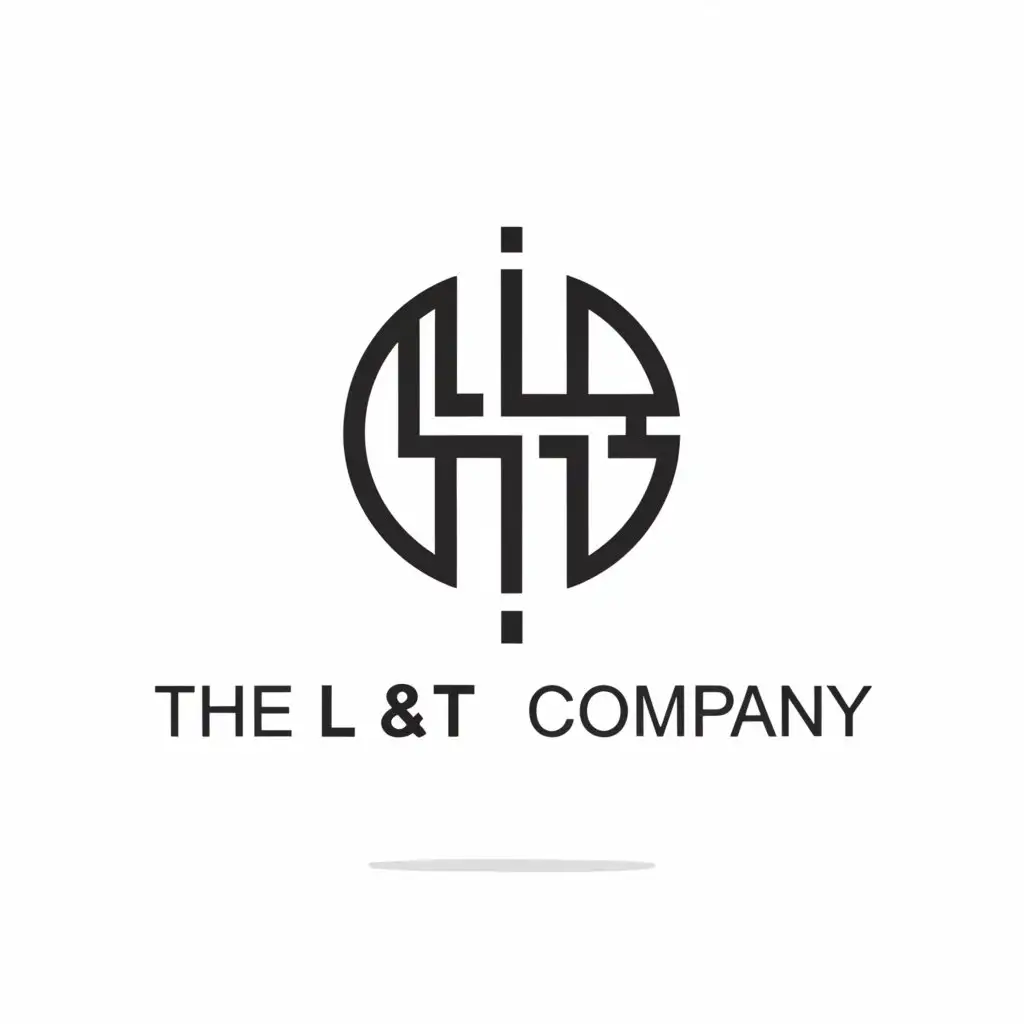 a logo design,with the text "THE L&T COMPANY", main symbol:L&T,complex,be used in Real Estate industry,clear background