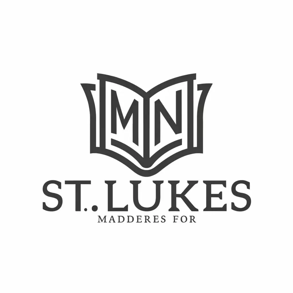 a logo design,with the text "ST.LUKES", main symbol:MNU,Moderate,be used in Education industry,clear background