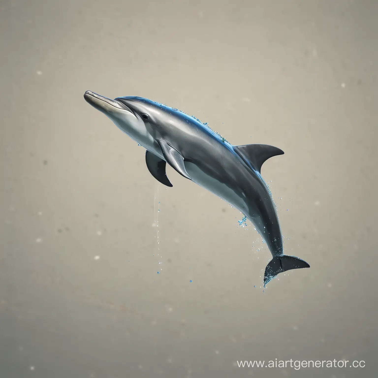 Graceful-Dolphin-Swimming-with-Speed