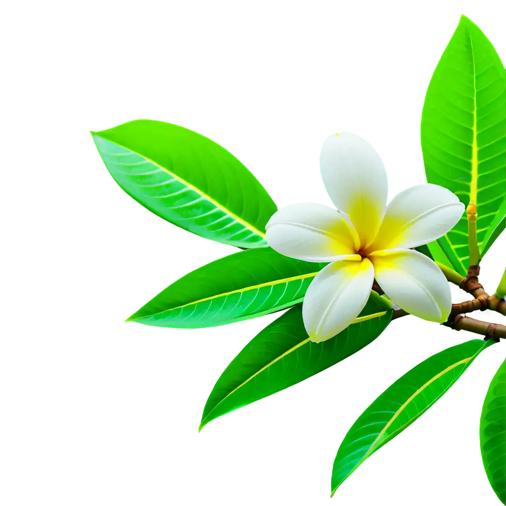 Exquisite-White-Plumeria-Obtusa-Flower-HighQuality-PNG-Image-for-Stunning-Visuals