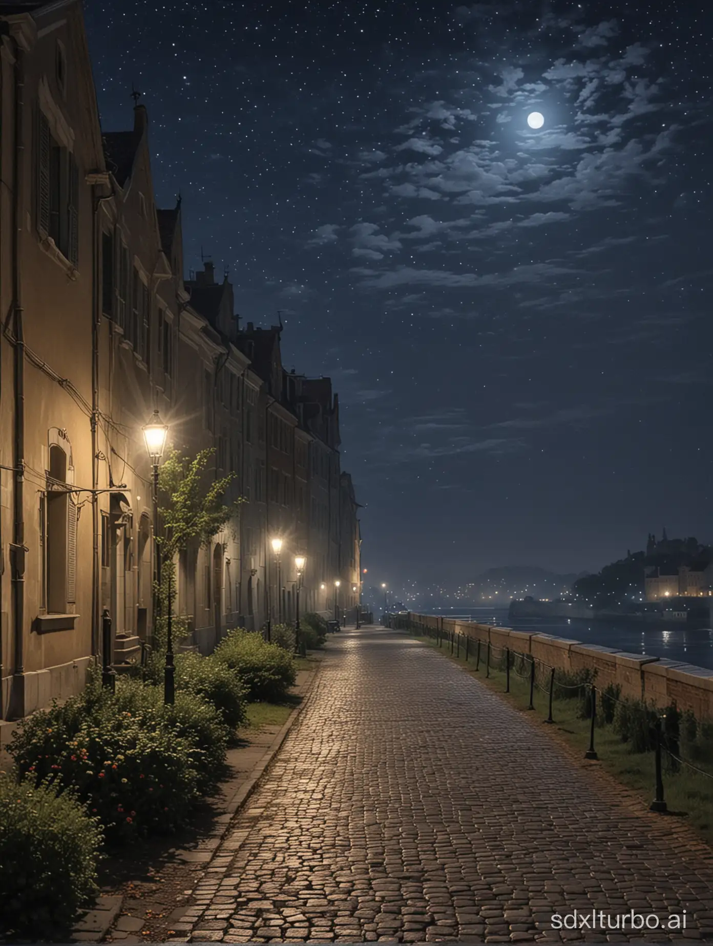 Enchanting-Night-Strolls-Captivating-Cityscape-Masterpieces