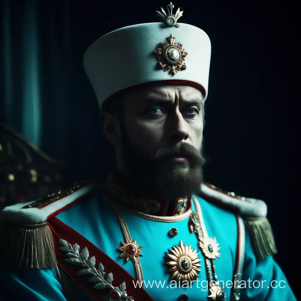 russian tsar, cinematic style