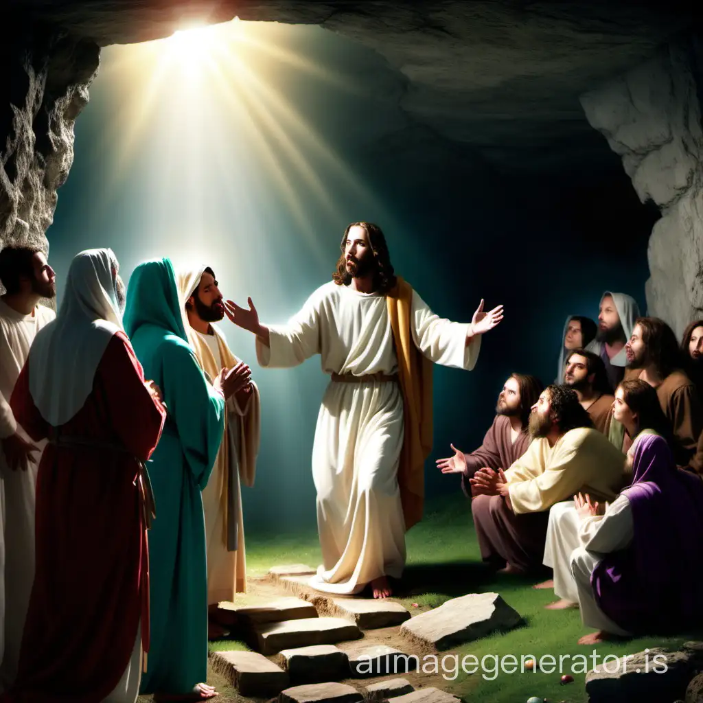 People-Gathered-to-Witness-Jesus-Resurrected-from-the-Grave