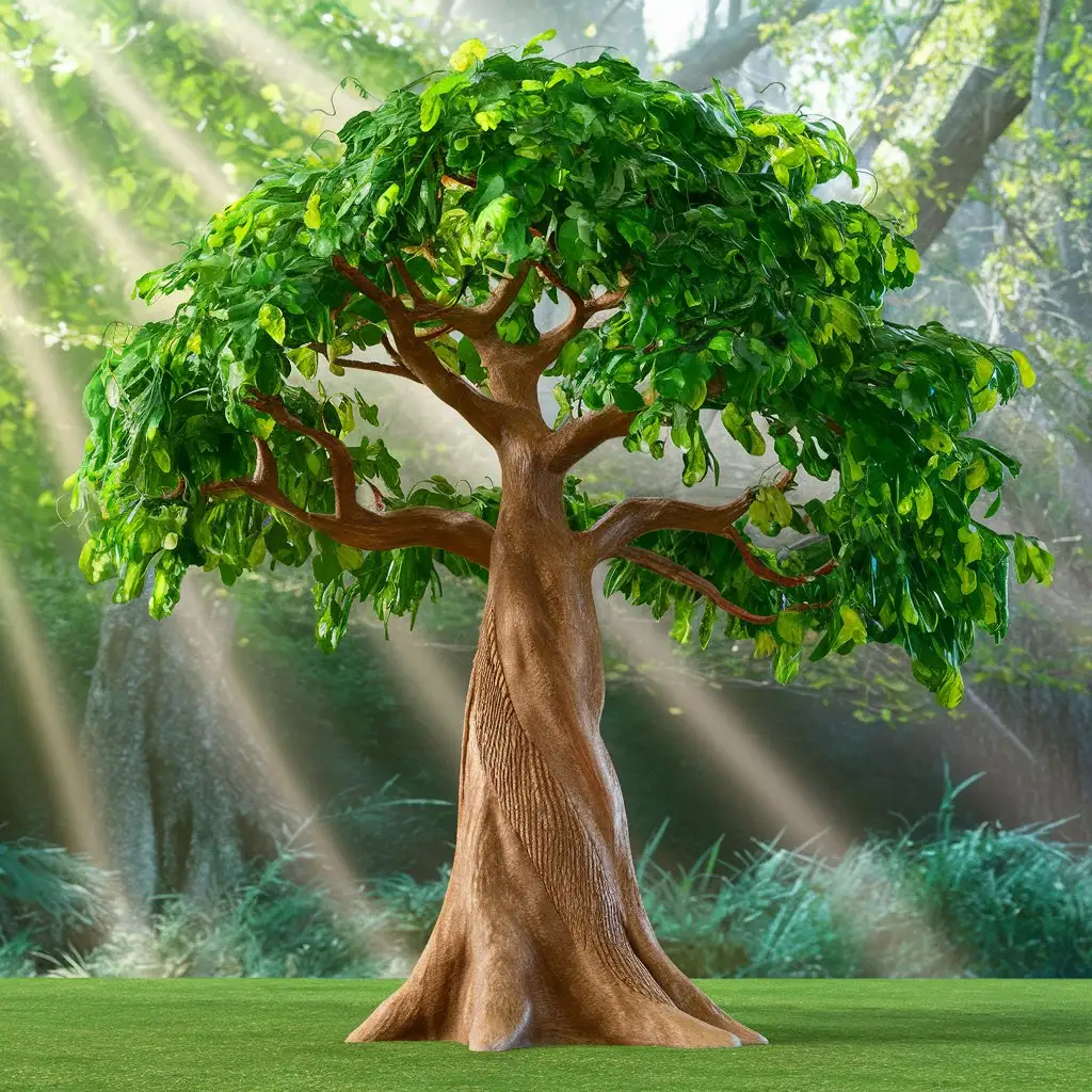 3d animated tree