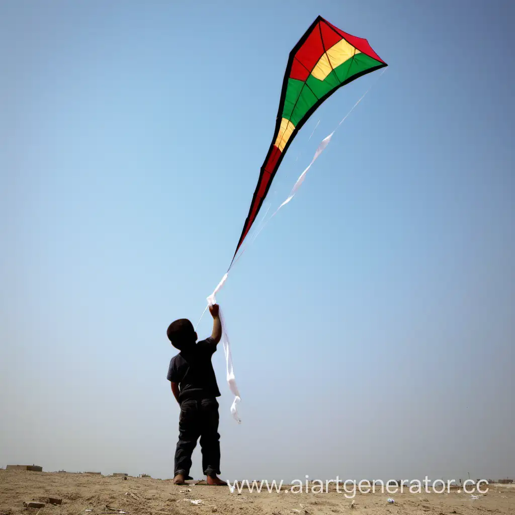 Heartfelt-Tribute-A-Kite-of-Hope-Flying-in-Gazas-Sky