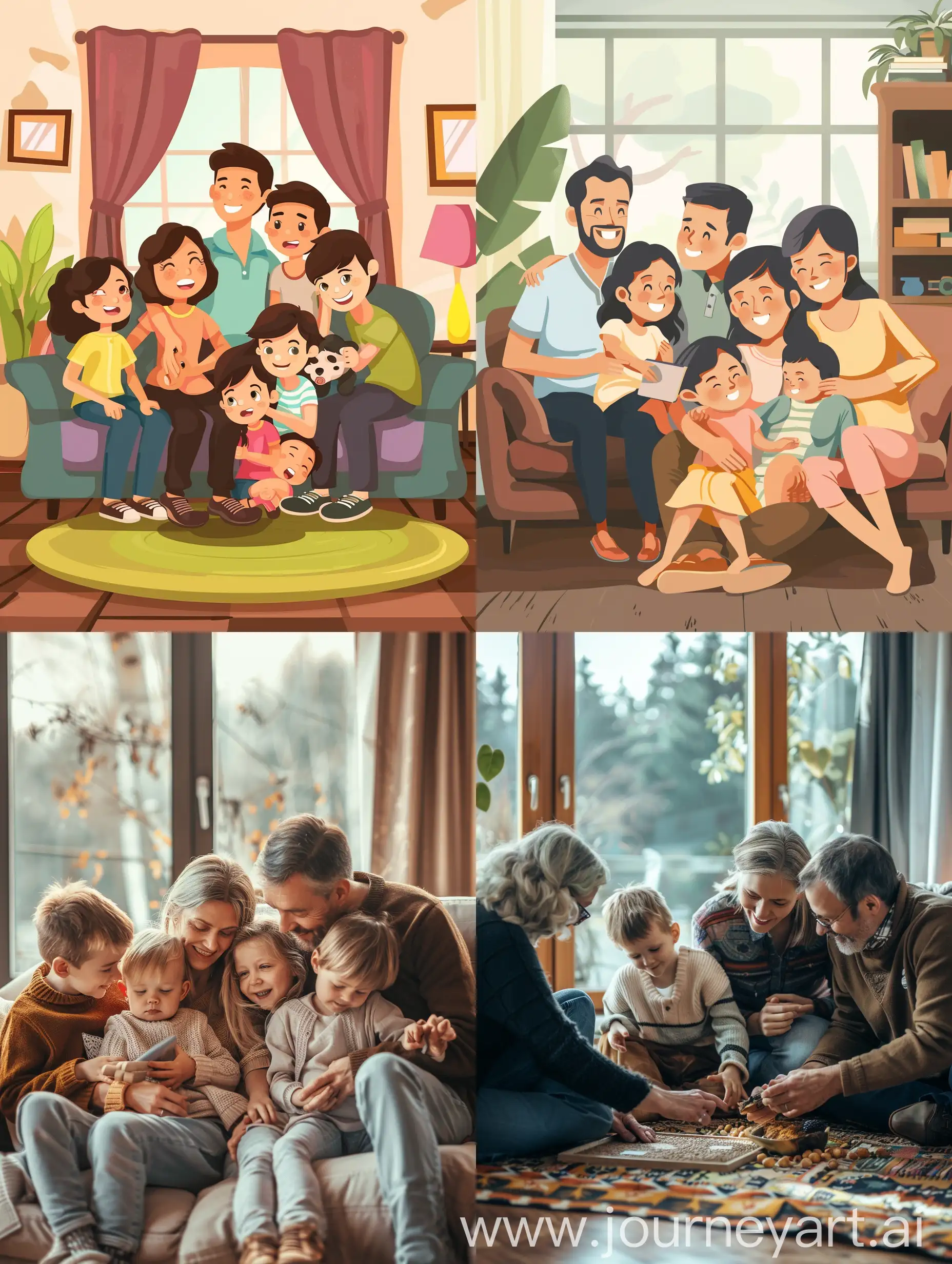 Warm-Family-Gathering-at-Home