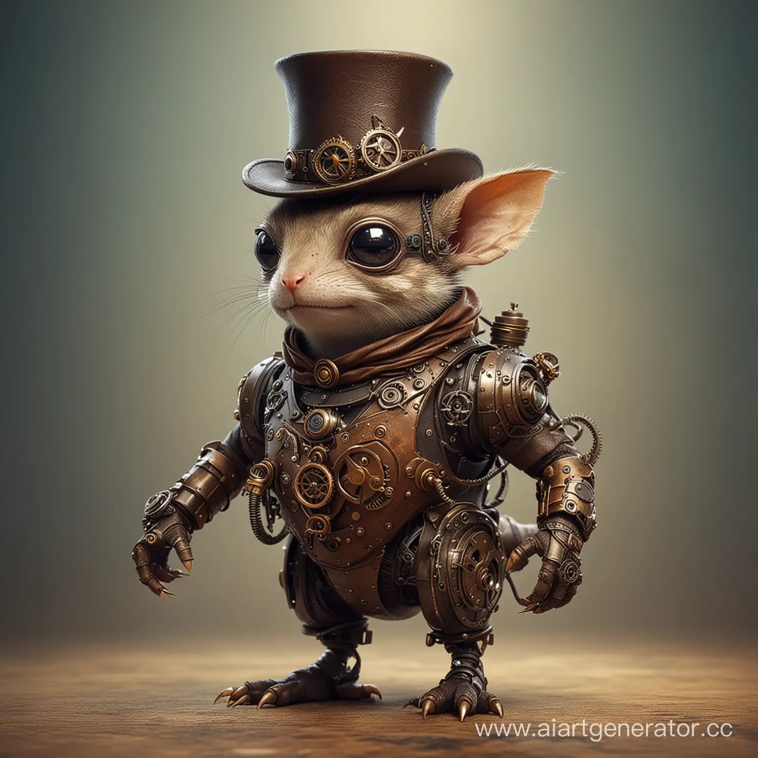 Whimsical-SteampunkInspired-Little-Creature