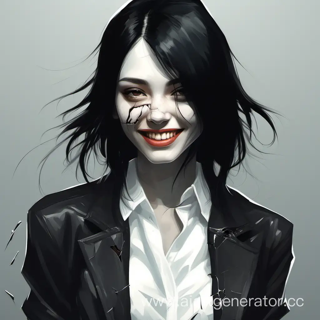 Smiling-Girl-with-Black-Hair-and-Unique-Style