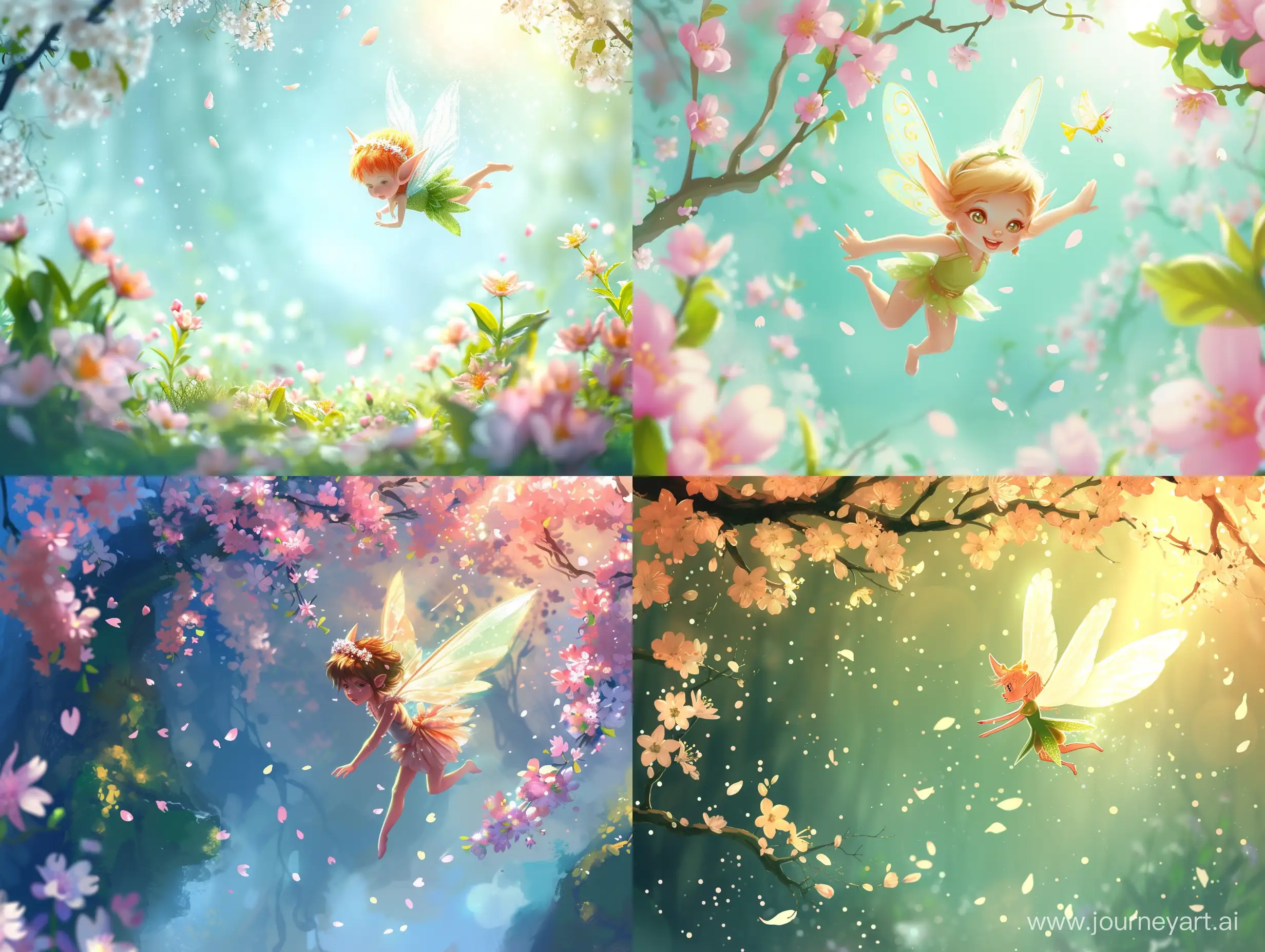 Enchanting-Pixie-Soaring-Over-Whimsical-Blooming-Forest