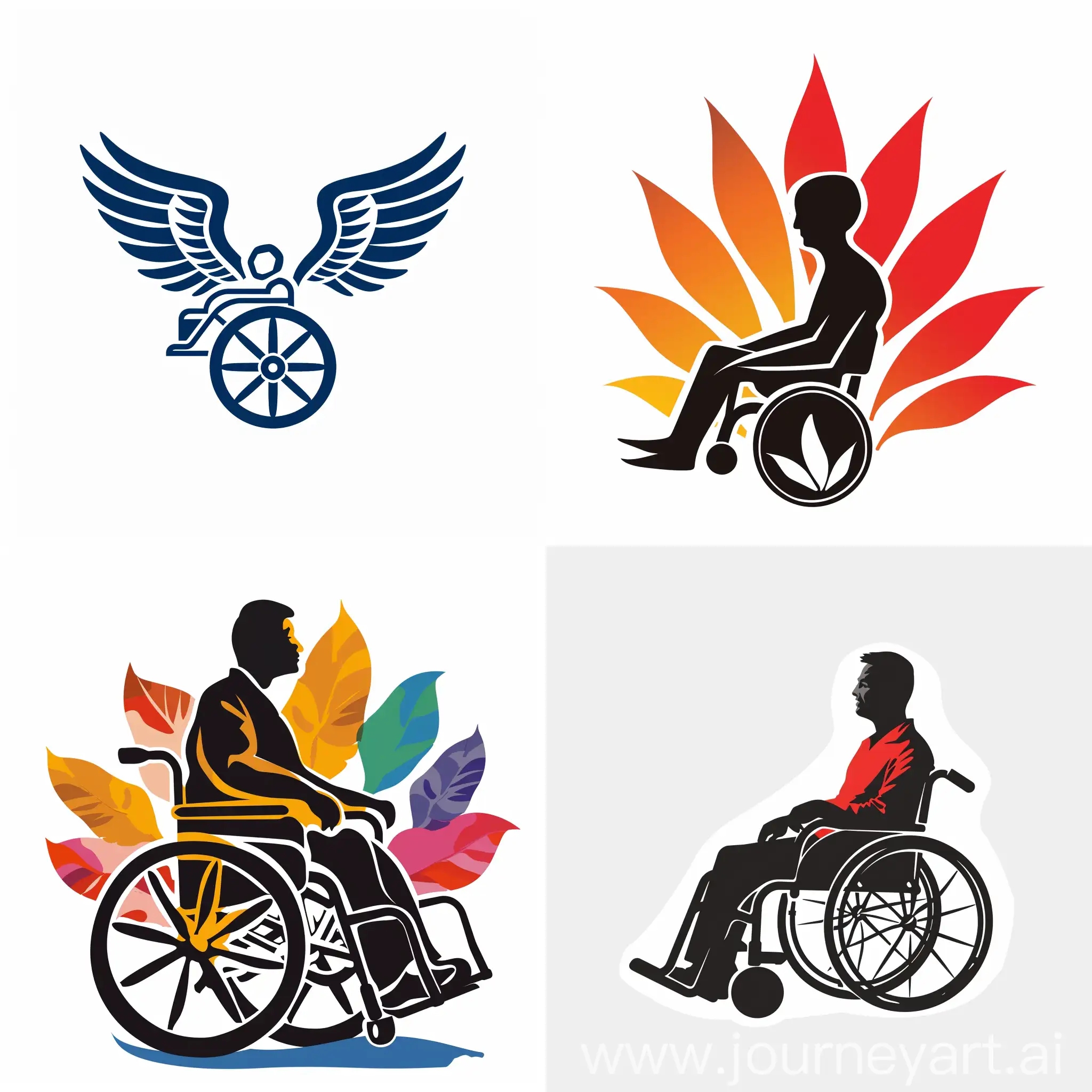 logotipo institucional de una asociación que lleve el nombre de Discapacitados Unidos por un mejor Jalisco