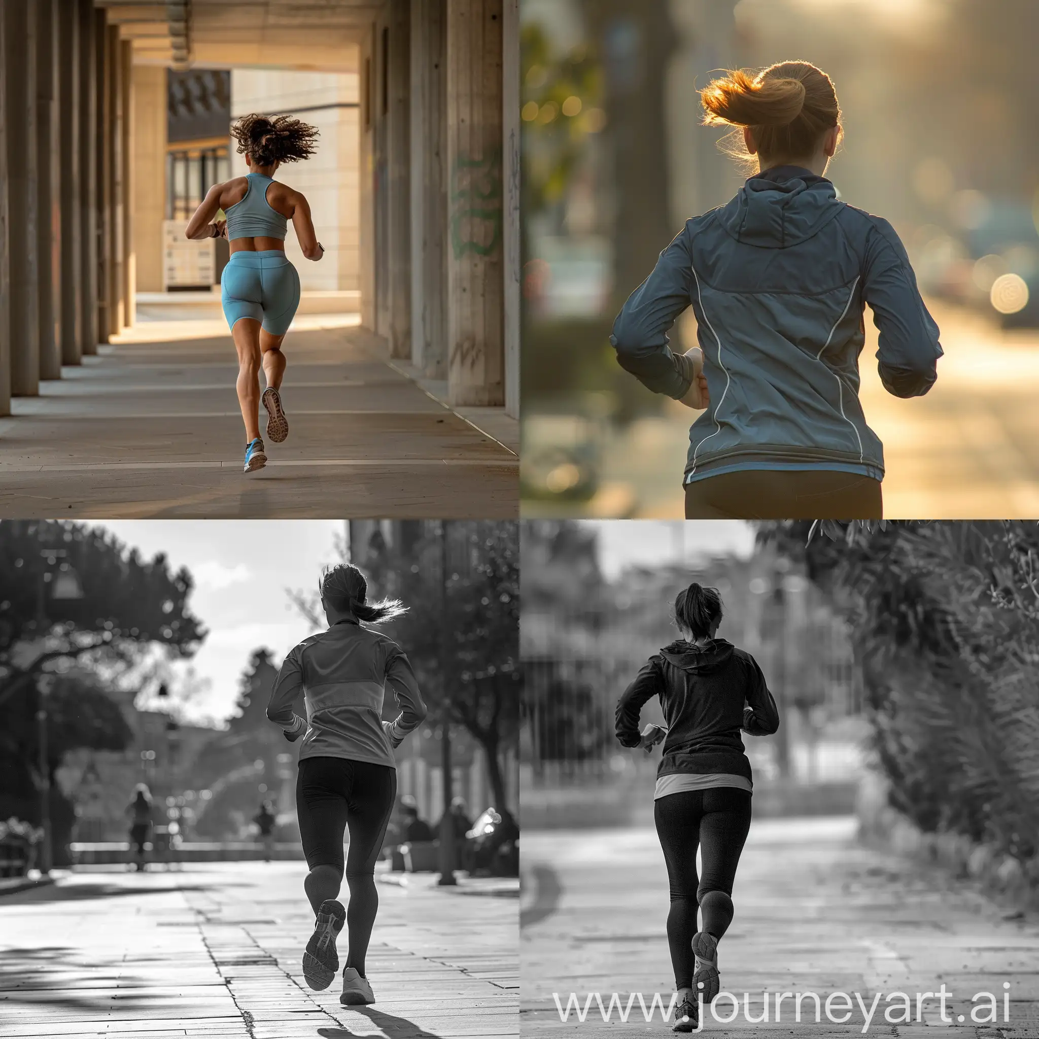 Runner-in-Perspective-Person-Running-Seen-from-Behind