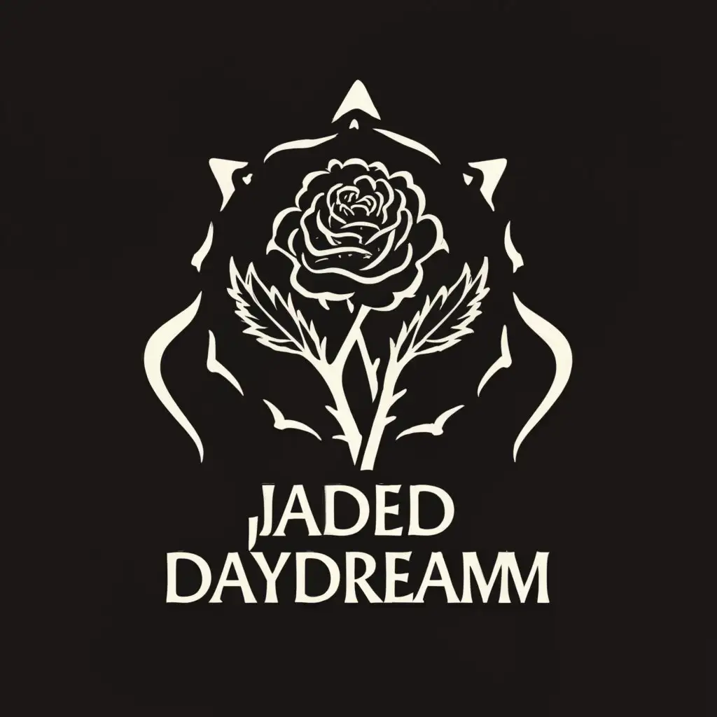 LOGO-Design-for-JADED-daydream-Enigmatic-Evil-Theme-with-Hues-of-Moderation-on-a-Pristine-Palette