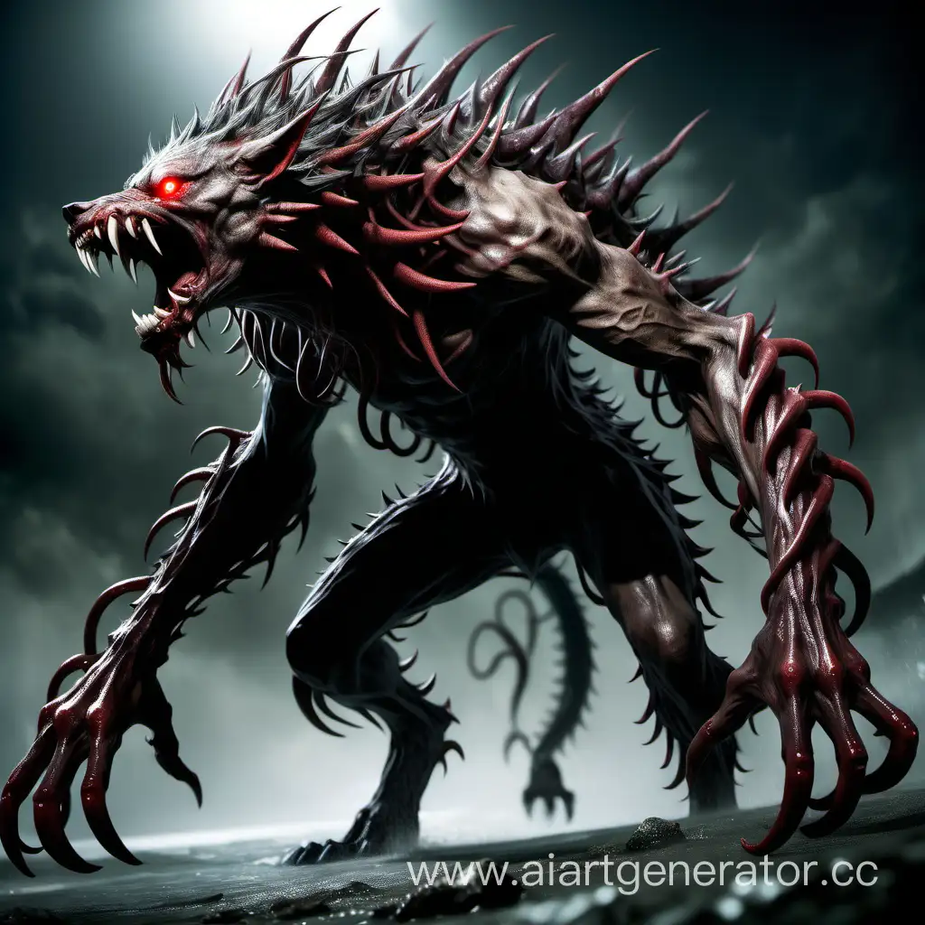 Majestic-ThreeMeter-Creature-with-Red-Eyes-Massive-Claws-and-Spiked-Body