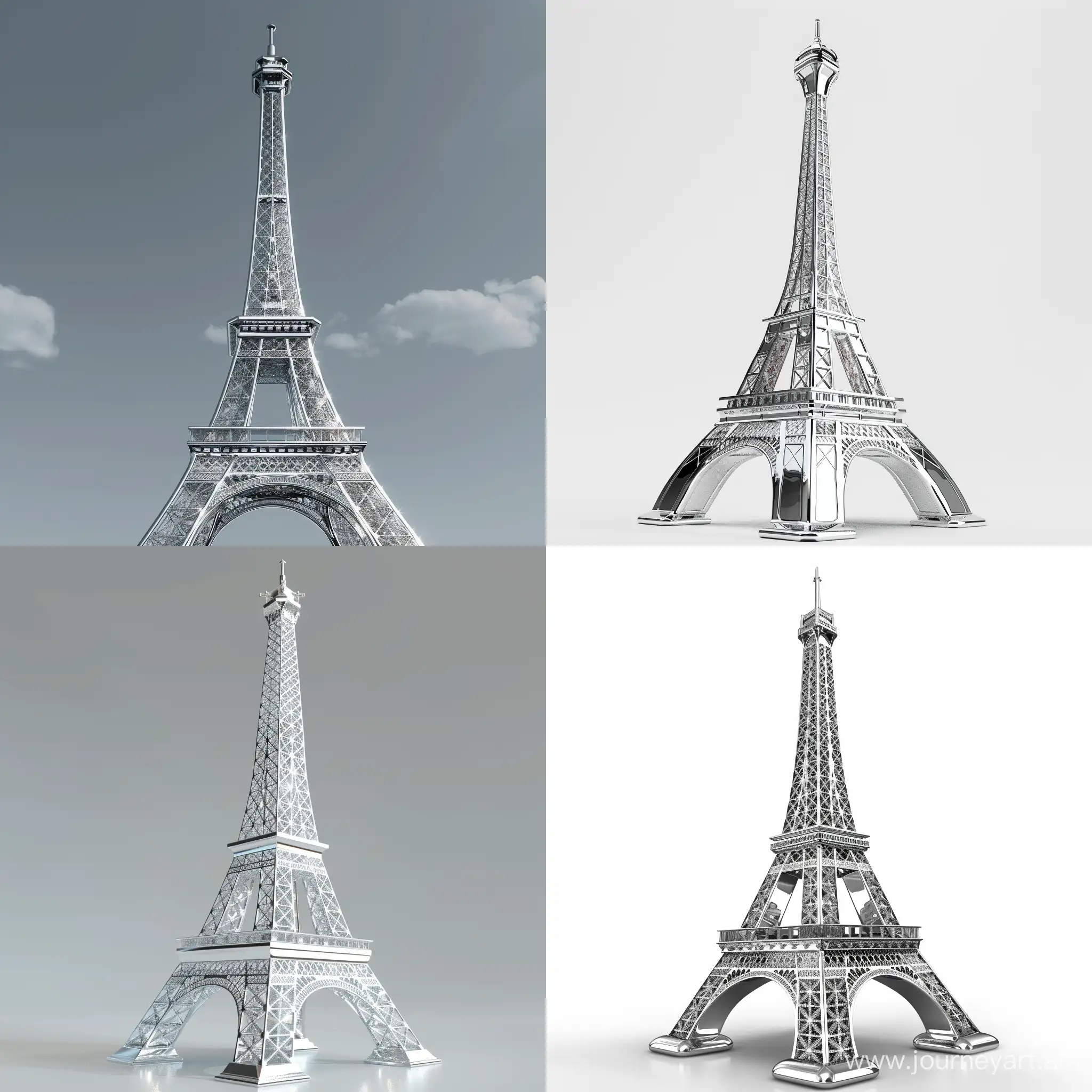 Eiffel-Tower-Reflections-in-Chrome