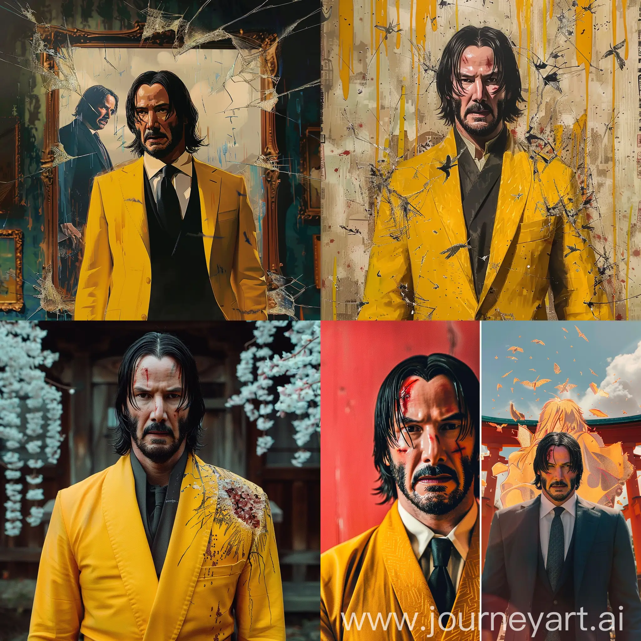 John-Wick-Portrait-in-Studio-Ghibli-Style-with-Yellow-Costume