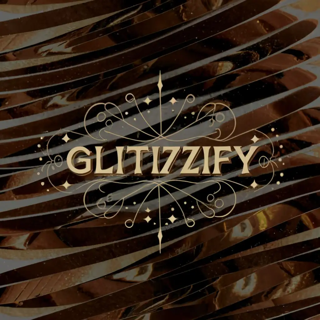 LOGO-Design-For-Glitizify-Sparkling-and-Shining-Text-on-Moderate-Background-with-Dreamy-Effect