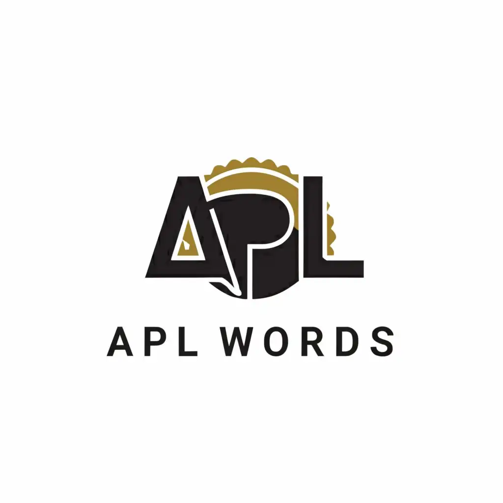 a logo design,with the text "APL words", main symbol:Cricket ball,Moderate,be used in Medical Dental industry,clear background