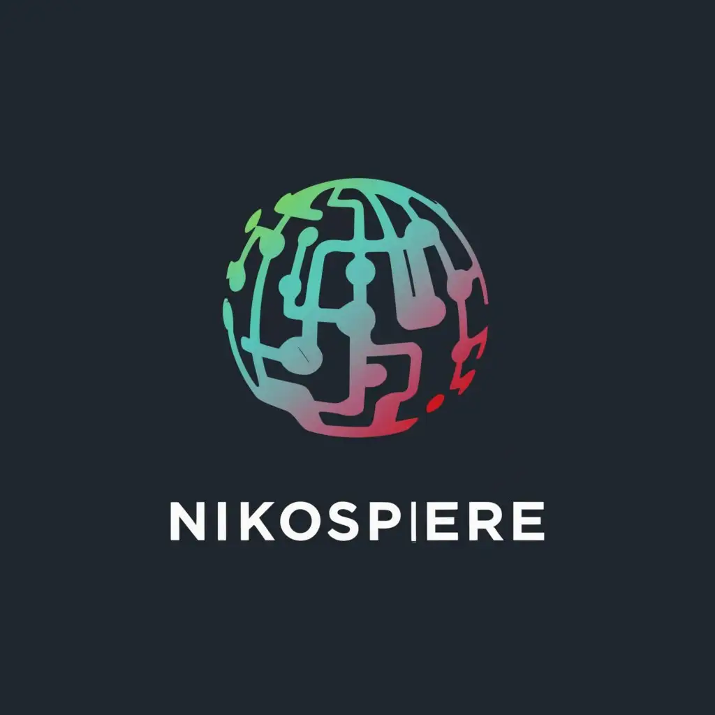 LOGO-Design-For-Nikosphere-Minimalistic-Tech-Symbol-on-Clear-Background