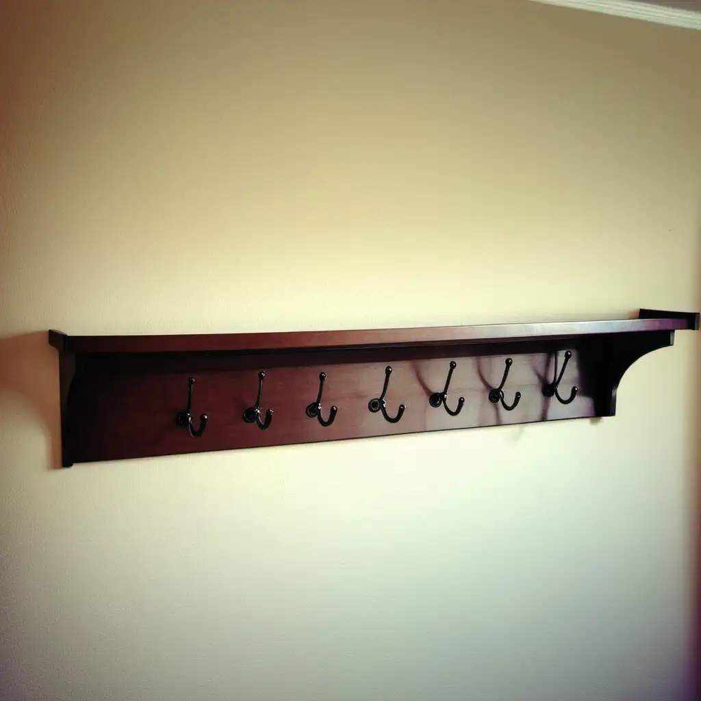 WallMounted Coat Rack for Stylish and Organized Spaces