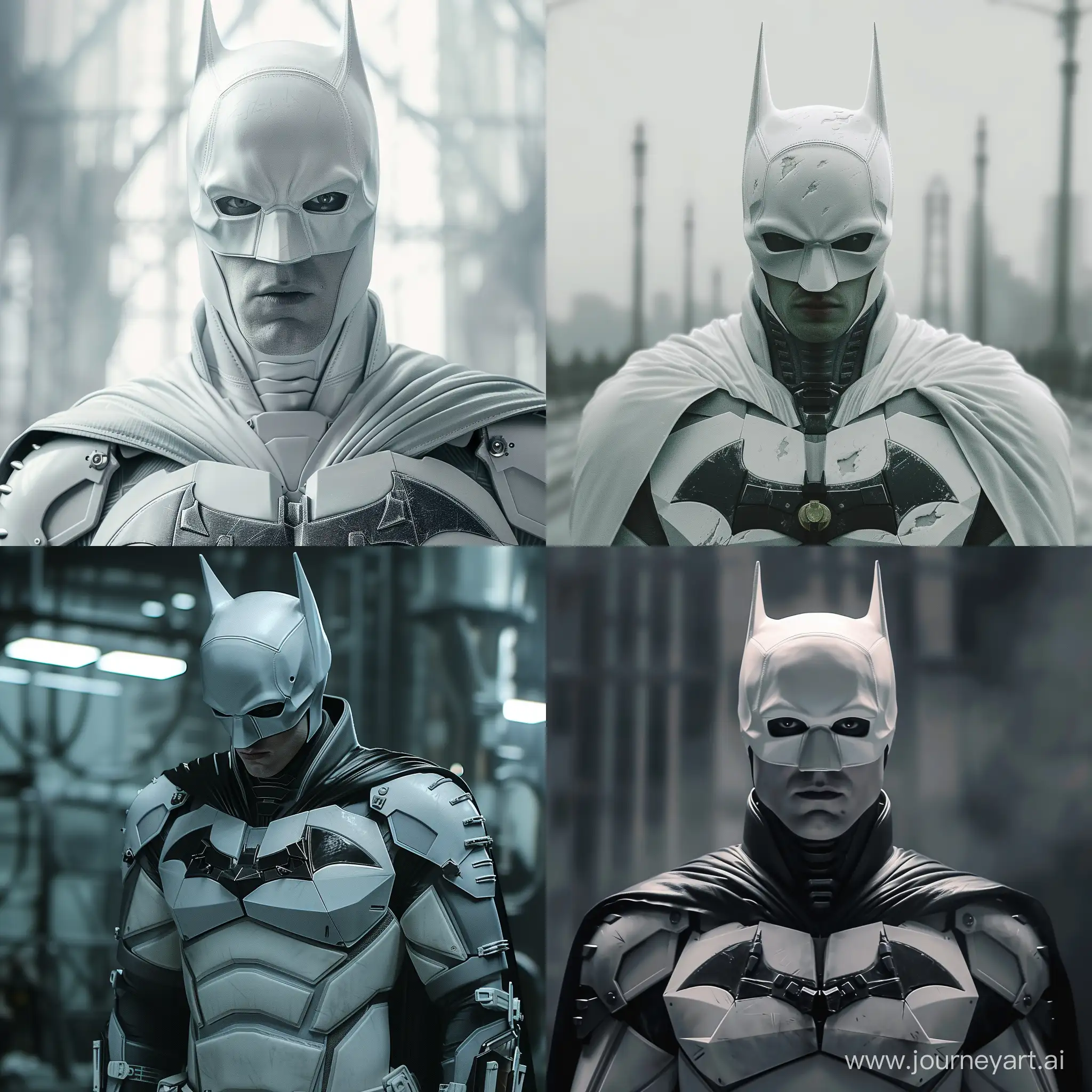 Batman in white In Movie 2026 DCU