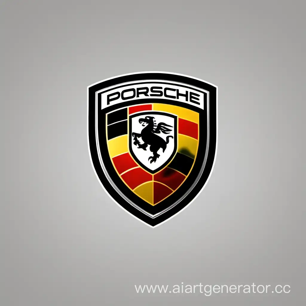 Luxurious-Sports-Car-Logo-Inspired-by-Porsche