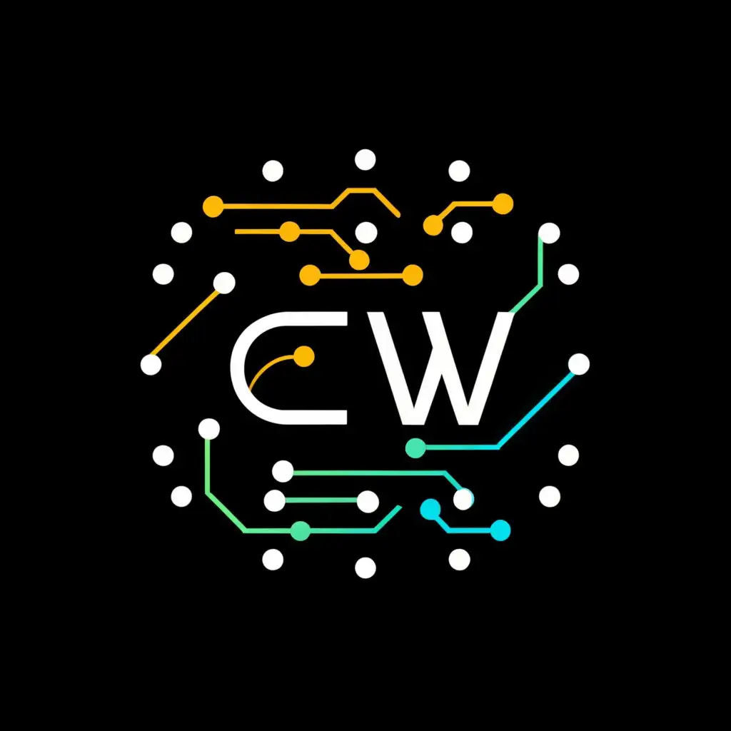 a logo design,with the text "CW", main symbol:Programming,Moderate,be used in Technology industry,clear background