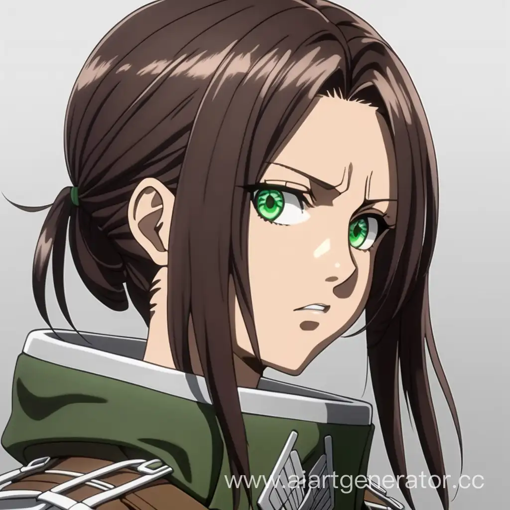 Anime-Girl-with-Dark-Chestnut-Hair-in-Recon-Corps-Gear-Attack-on-Titan-Fan-Art