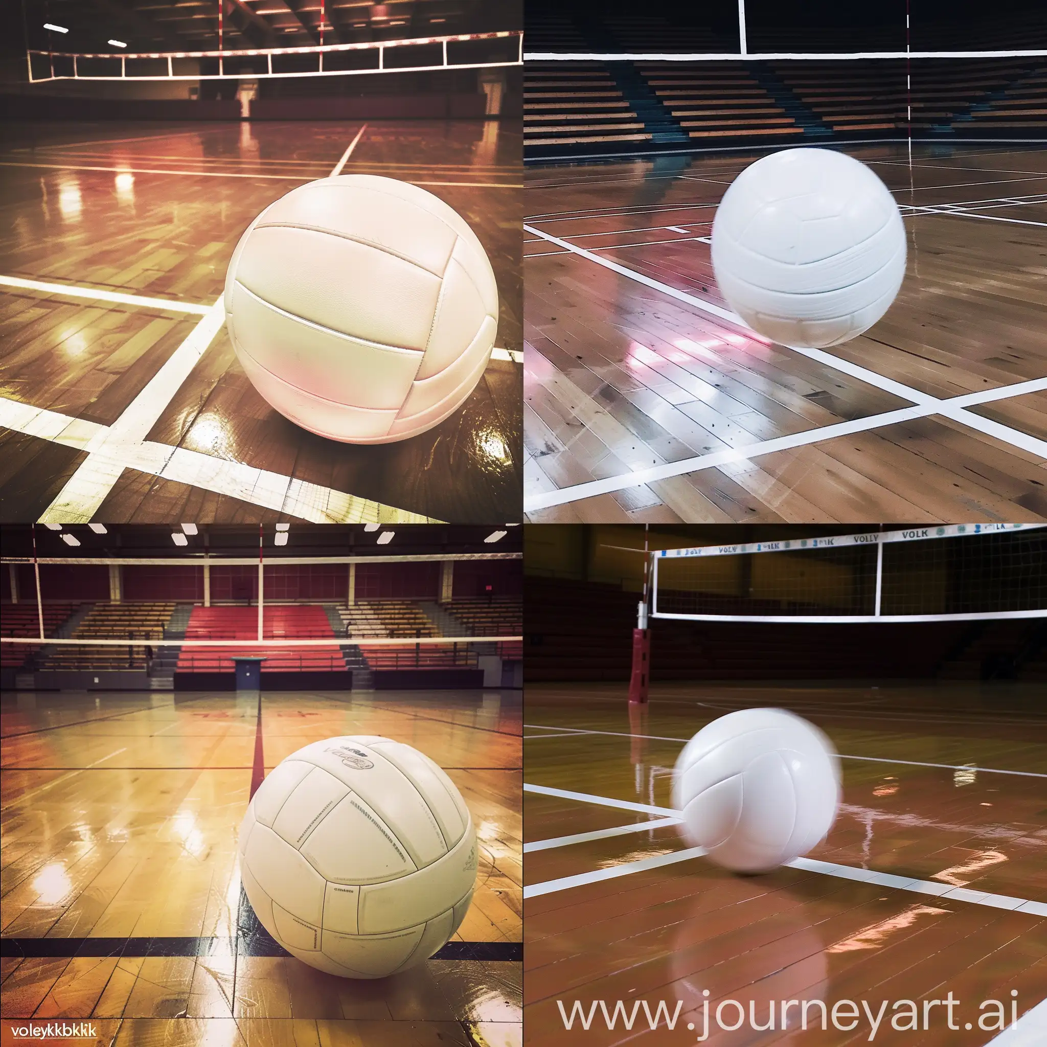 Dynamic-Volleyball-Court-with-Energetic-Ball-Motion