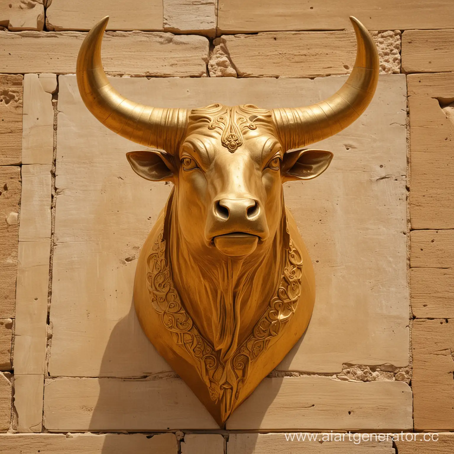 Golden-Taurus-Statue-at-Pyramids-A-Journey-through-Ancient-Mysteries-and-Divine-Symbolism
