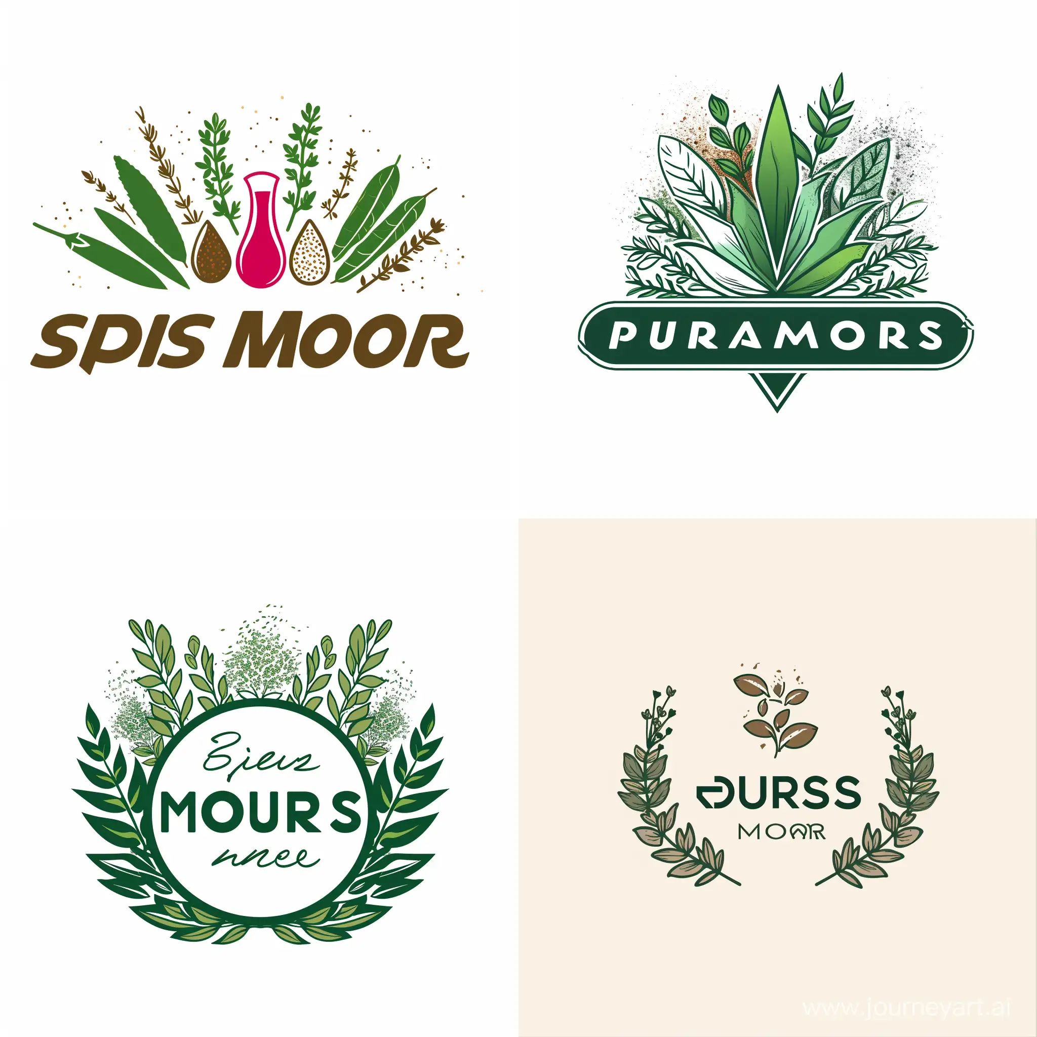 Vibrant-Herbs-Spice-and-More-Logo-Design-with-6-Varieties-and-11-Aspect-Ratio