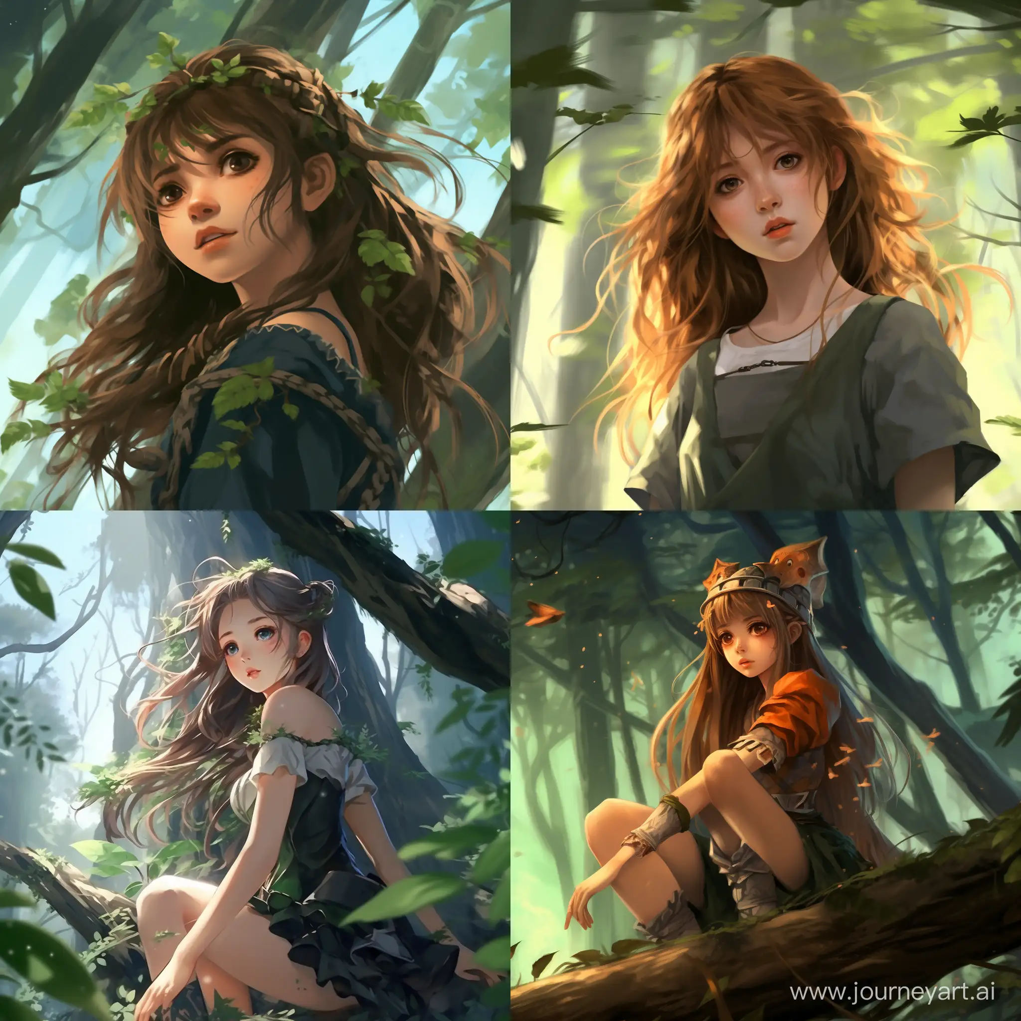 Enchanting-Anime-Girl-in-a-Mystical-Forest