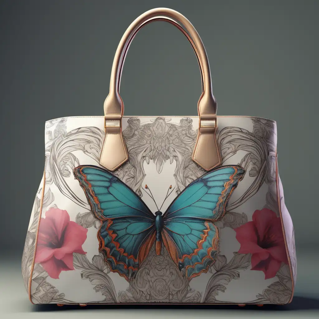 I want a luxury design ready to print on woman bags,