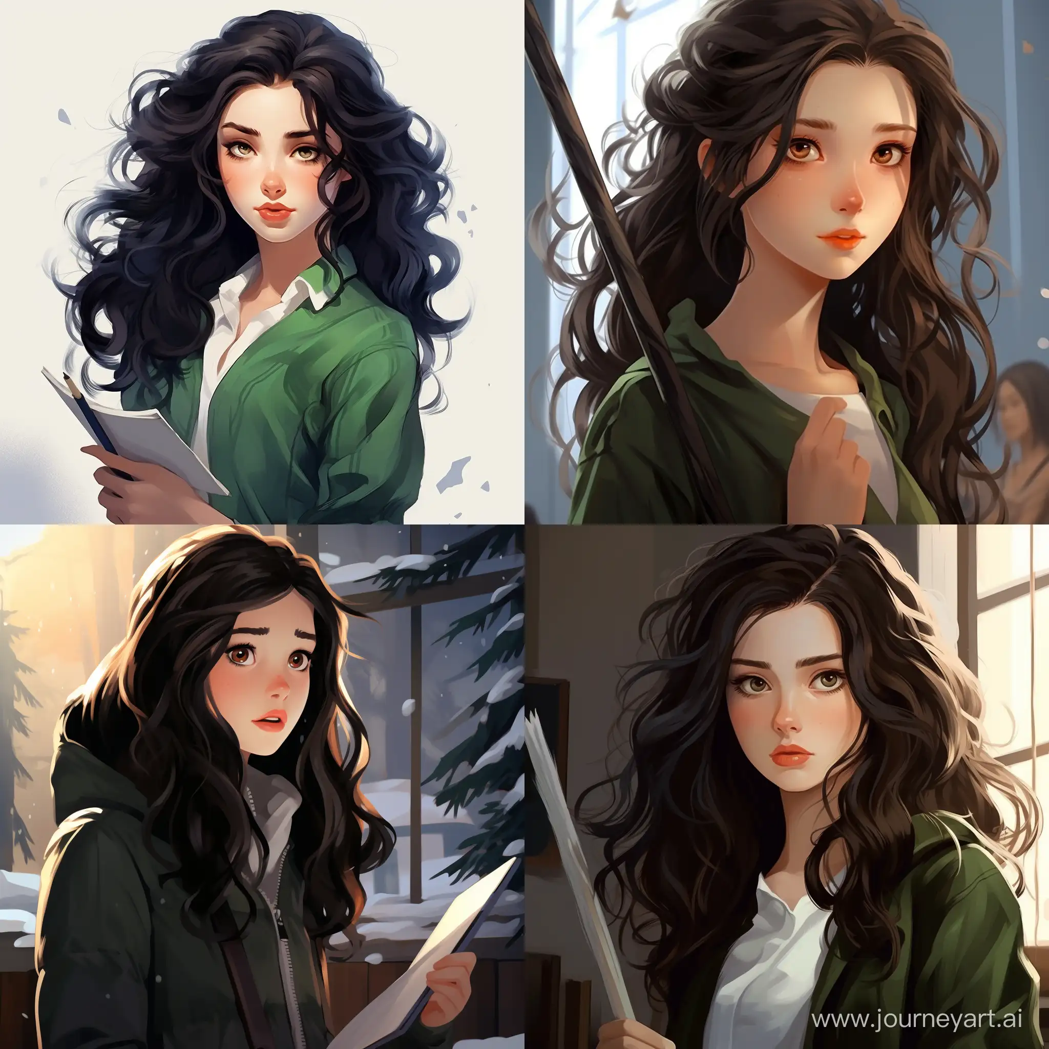Enchanting-Teenage-Sorceress-with-Magic-Wand
