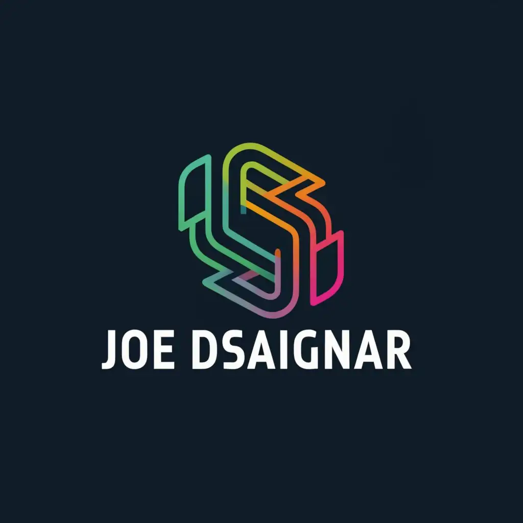 a logo design,with the text "joe Dsaignar", main symbol:design,Moderate,clear background