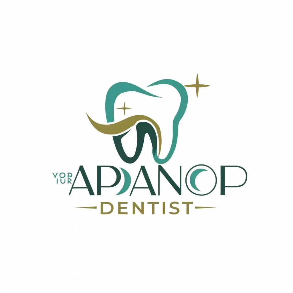 LOGO-Design-For-Apanop-Professional-Dental-Care-with-Modern-Typography