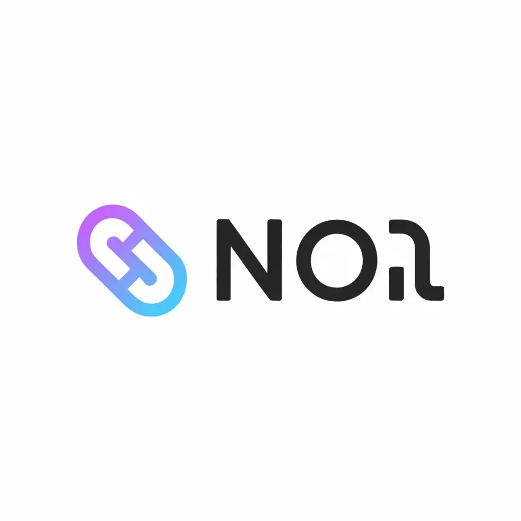 a logo design,with the text "NON", main symbol:simple
,Moderate,be used in Technology industry,clear background