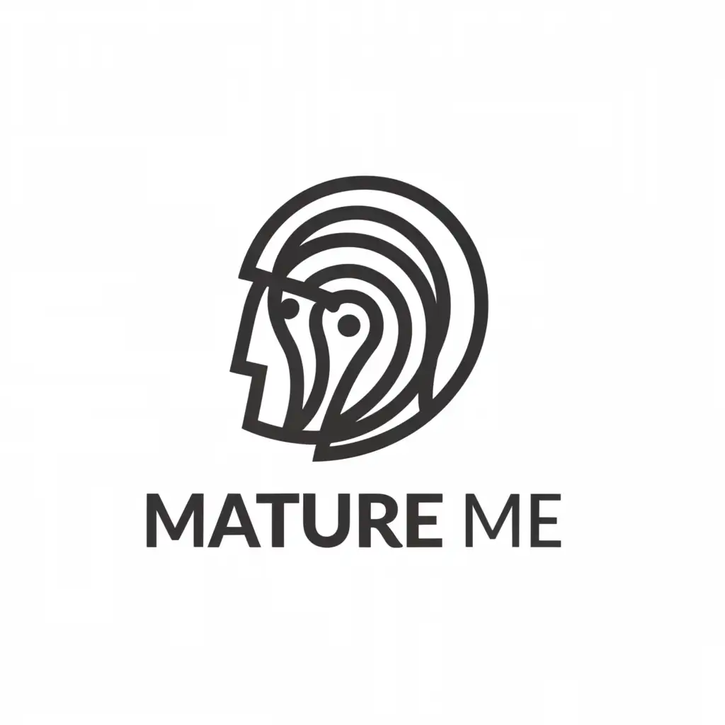 a logo design,with the text "mature me  ", main symbol:maturity,Moderate,clear background