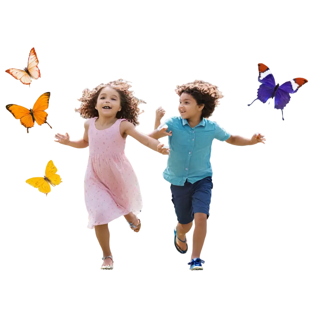 Vibrant-PNG-Image-Children-Joyfully-Chasing-Butterflies