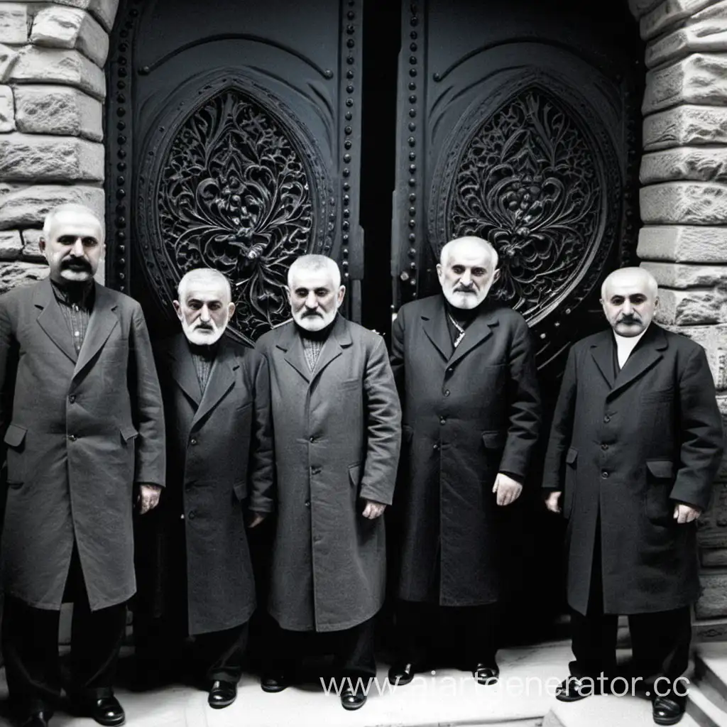 армяне заходят в дверь
