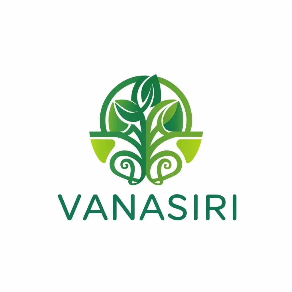LOGO-Design-For-Vanasiri-NatureInspired-Logo-with-Elegant-Typography