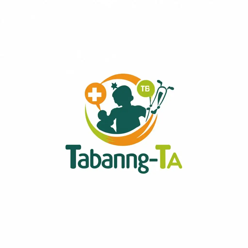 logo, Child, Doctor, Medicine, Care, Hospital, with the text "TaBang-Ta", typography
