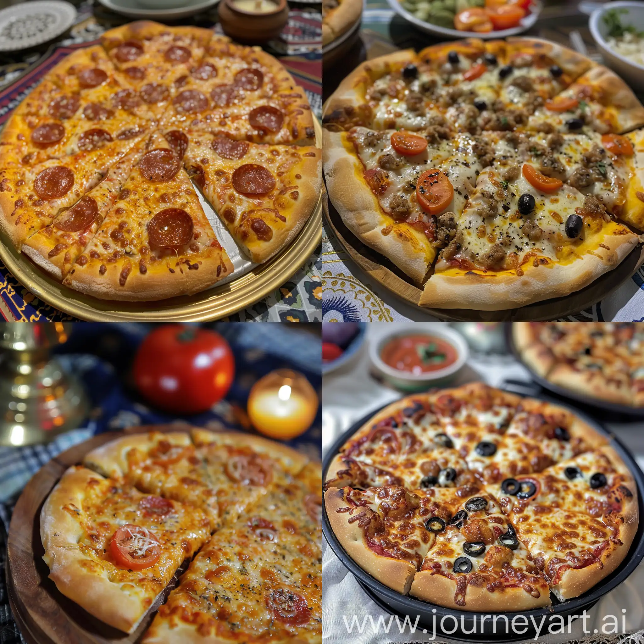 Delicious-Pizza-Feast-on-Ramadan-Night
