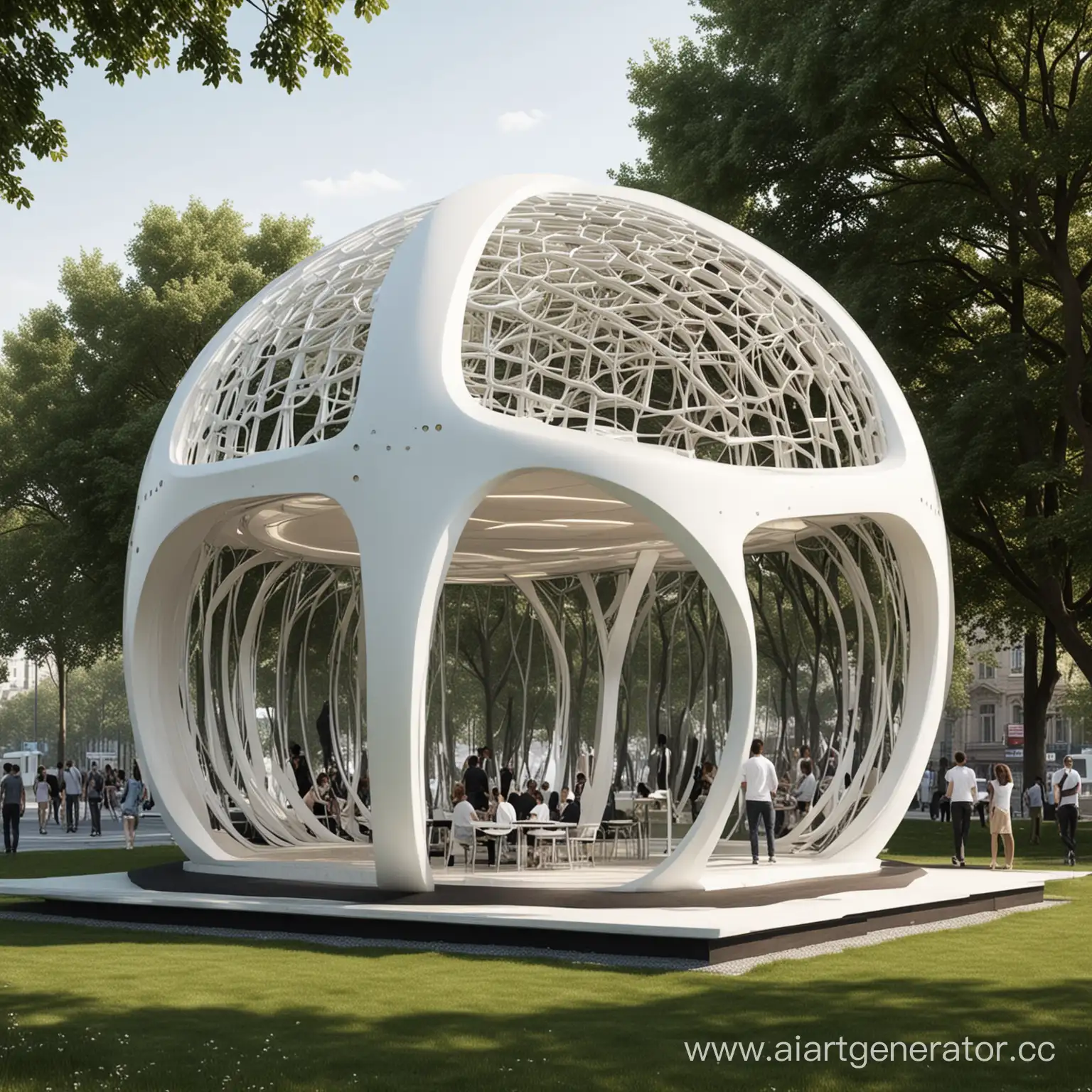 Futuristic-Stopping-Pavilion-Innovative-Design-for-Future-Transportation