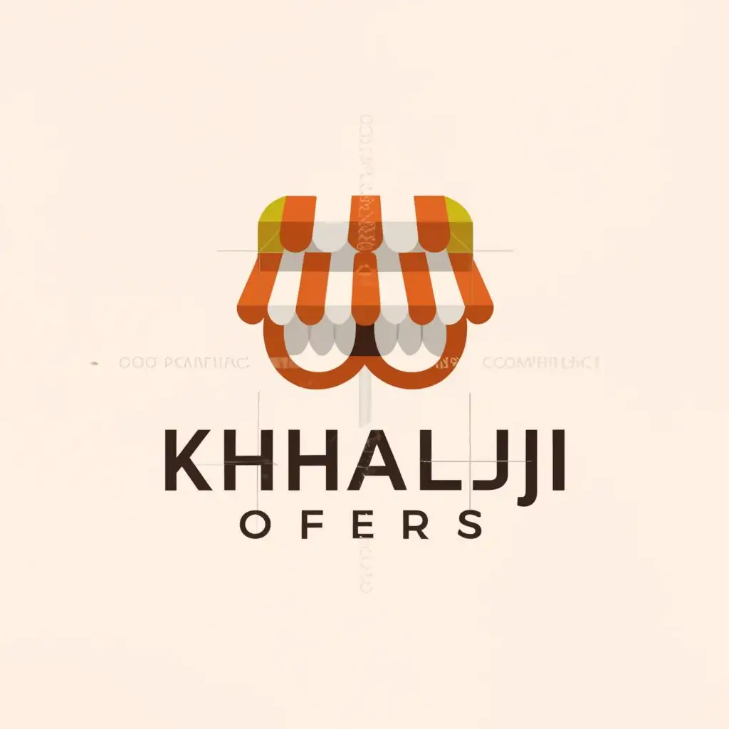 a logo design,with the text "khaliji offers", main symbol:offers,Moderate,be used in Retail industry,clear background