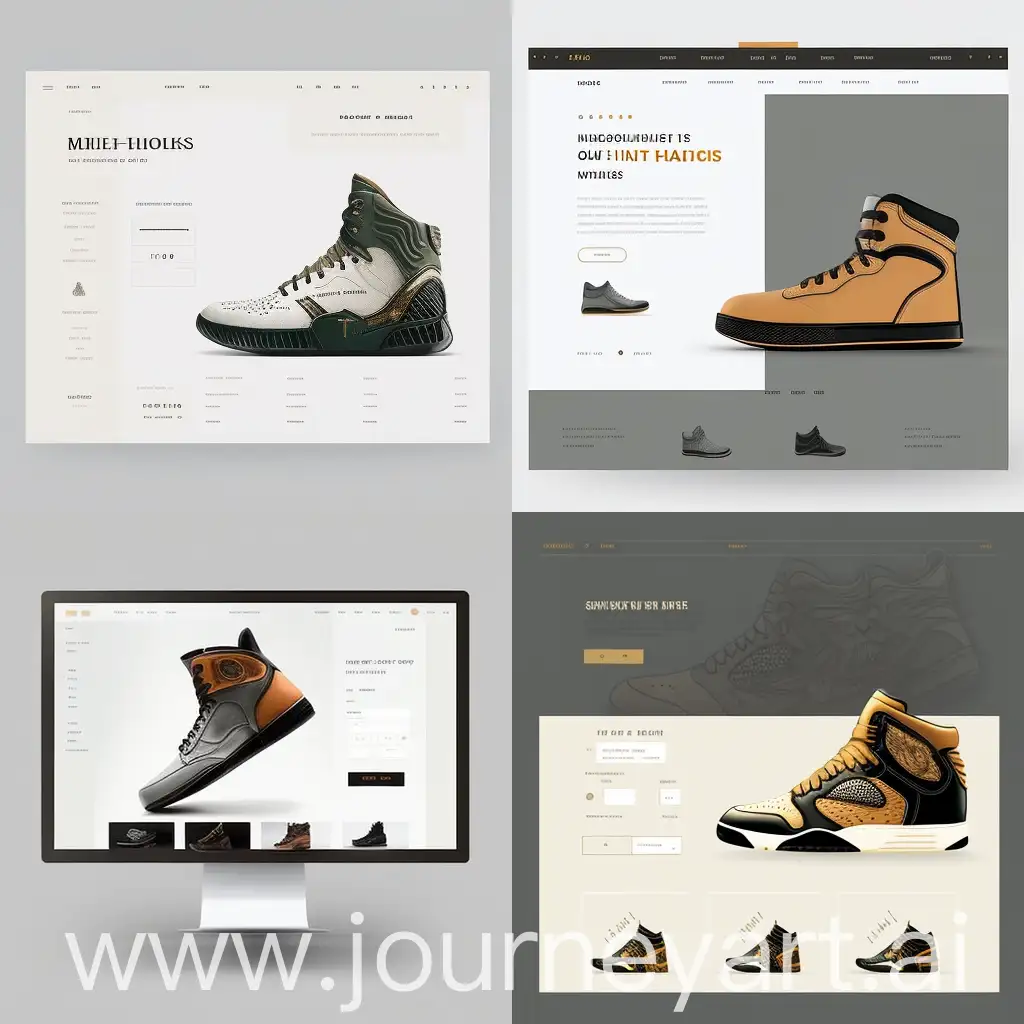 shoes website ui, ux, ui/ux website