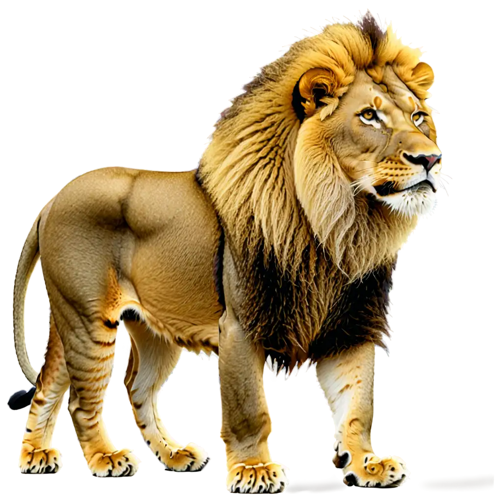 A lion