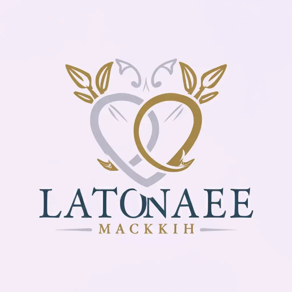 a logo design,with the text "Latonae & Mackih", main symbol:wedding,Moderate,clear background