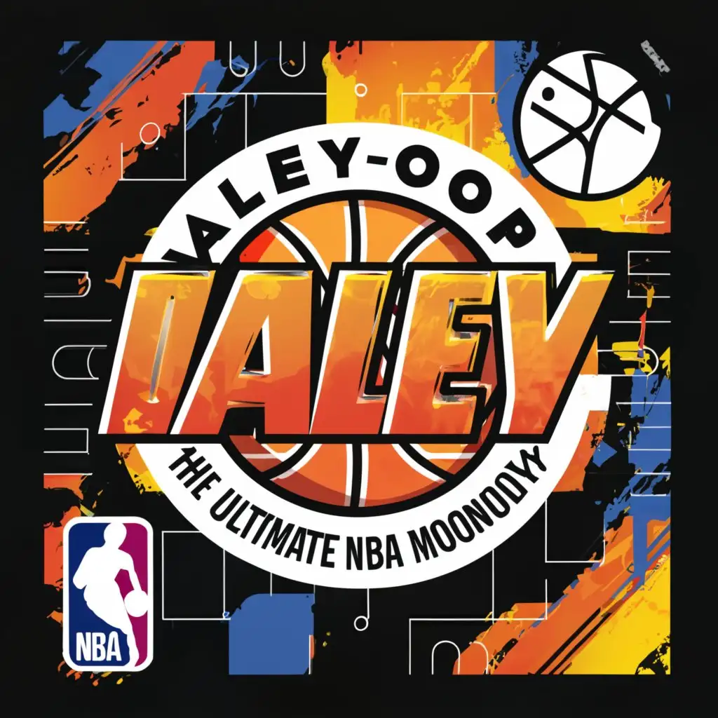 LOGO-Design-For-AlleyOop-Alley-NBA-Monopoly-Inspired-Logo-with-Clear-Background