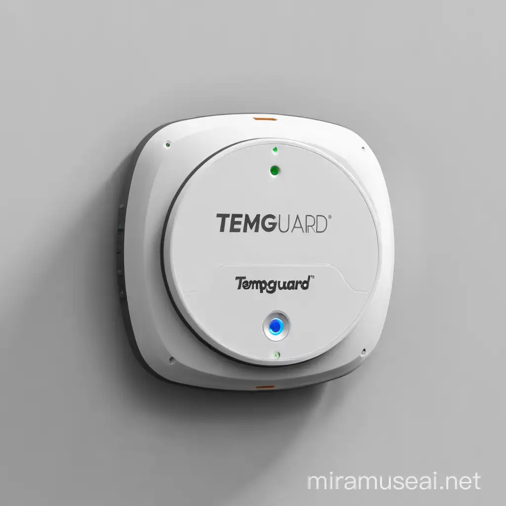 improve this , brand name is Tempguard , shuld be written small , add 3 sensorS there , motion , temp 