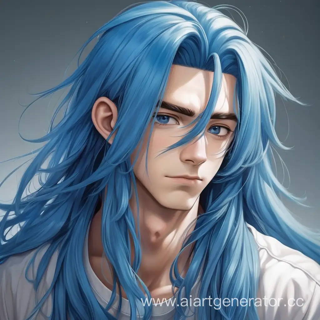Vibrant-20YearOld-with-Striking-Blue-Hair-Portrait
